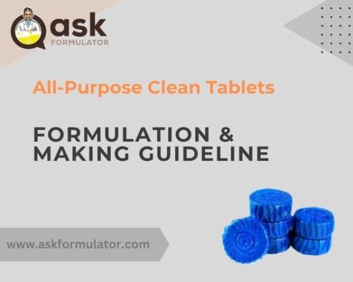 All-Purpose Cleaner Tablets Formulation