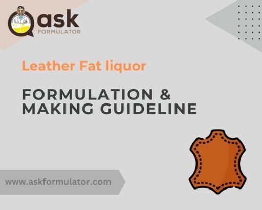 leather-fat-liquor-formulation