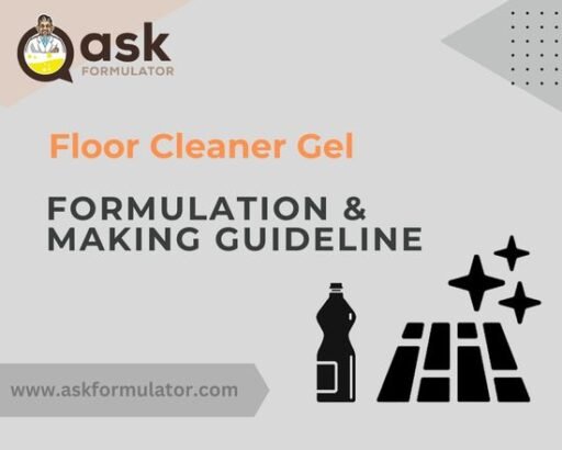 Floor Cleaner Gel Formulation
