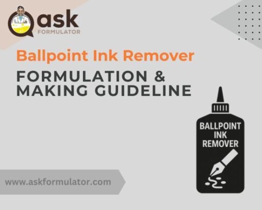 ballpoint-ink-remover-formulation