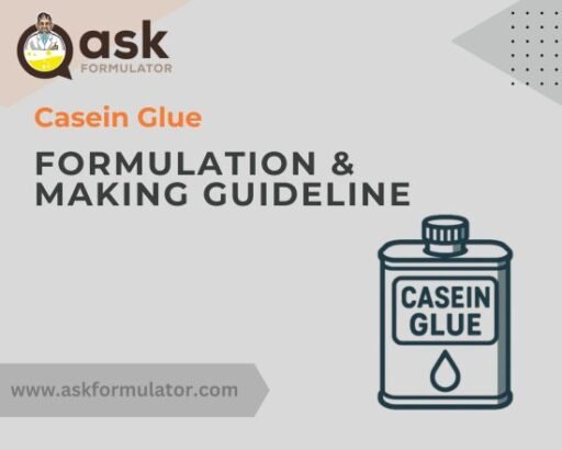 Casein Glue Formula