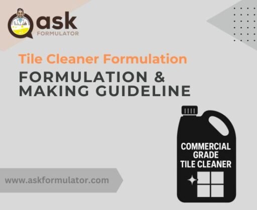 Commercial Grade Concreate Tile Cleaner Formula