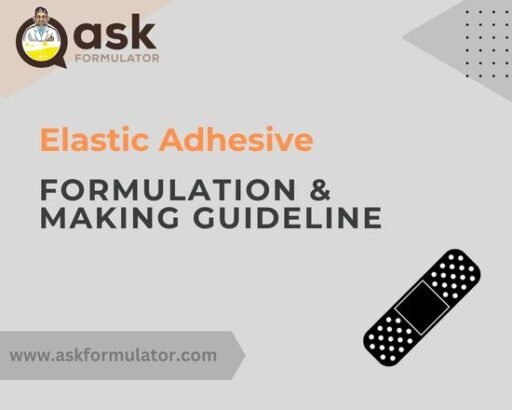Elastic Adhesive Formulation