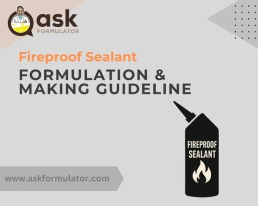 Fireproof Sealant Formulation