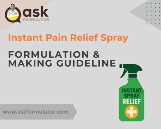 instant-pain-relief-spray-formulation