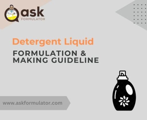 Formulate Liquid Liquid Laundry Detergent Formulation