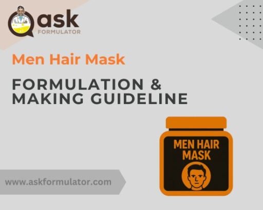 Men Hair Mask Formulation.
