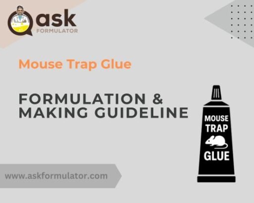 non-drying-bedding-trap-glue-formula