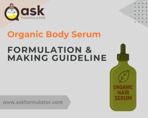 Organic Body Serum Formulation
