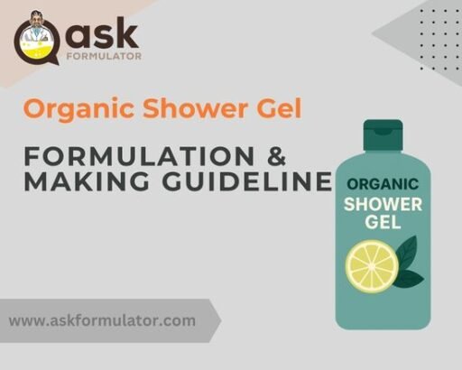 Organic Shower Gel Formulation