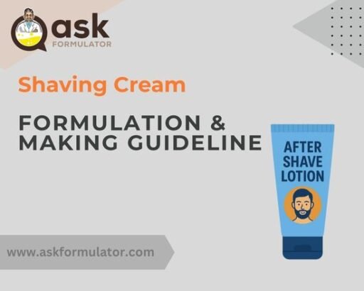 After Shave Lotion Formulation