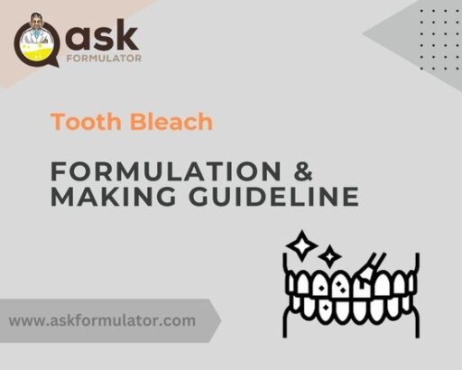 tooth-bleach-formulation