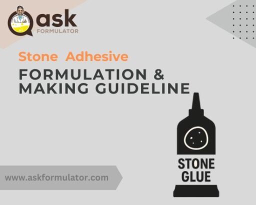 Transparent Stone Adhesive Formulation