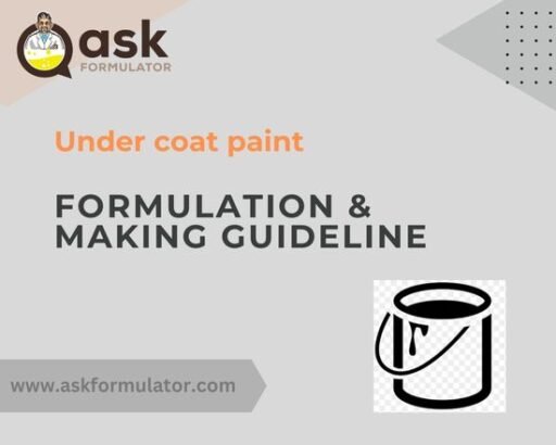 under-coat-paint-formulation