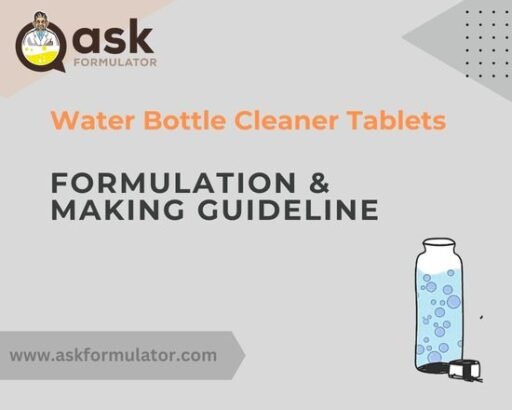 water-bottle-cleaner-tablets-formulation