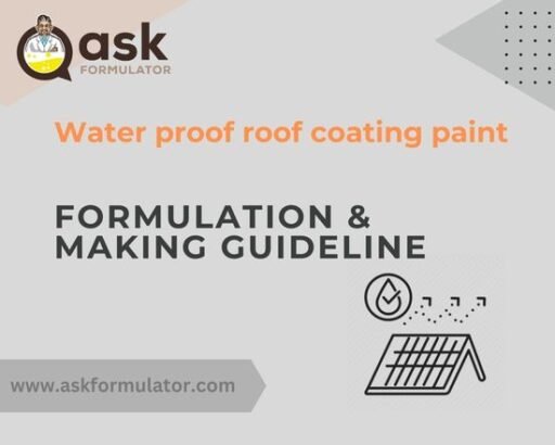 water-proof-roof-coating-paint-formulation