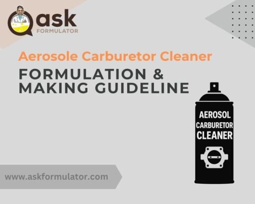 Aerosol Carburetor Cleaner Formula